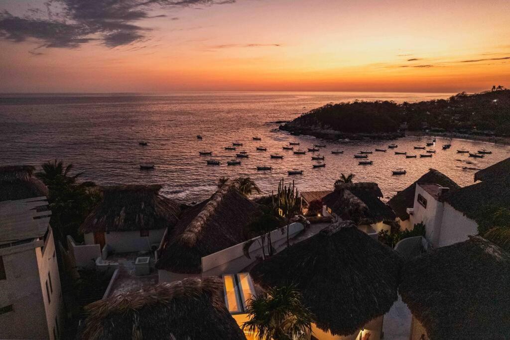 La Gema Escondida Vila Puerto Escondido  Exterior foto