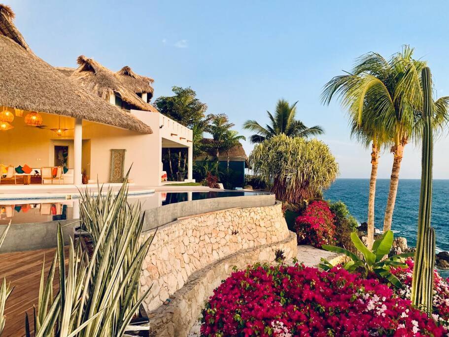 La Gema Escondida Vila Puerto Escondido  Exterior foto
