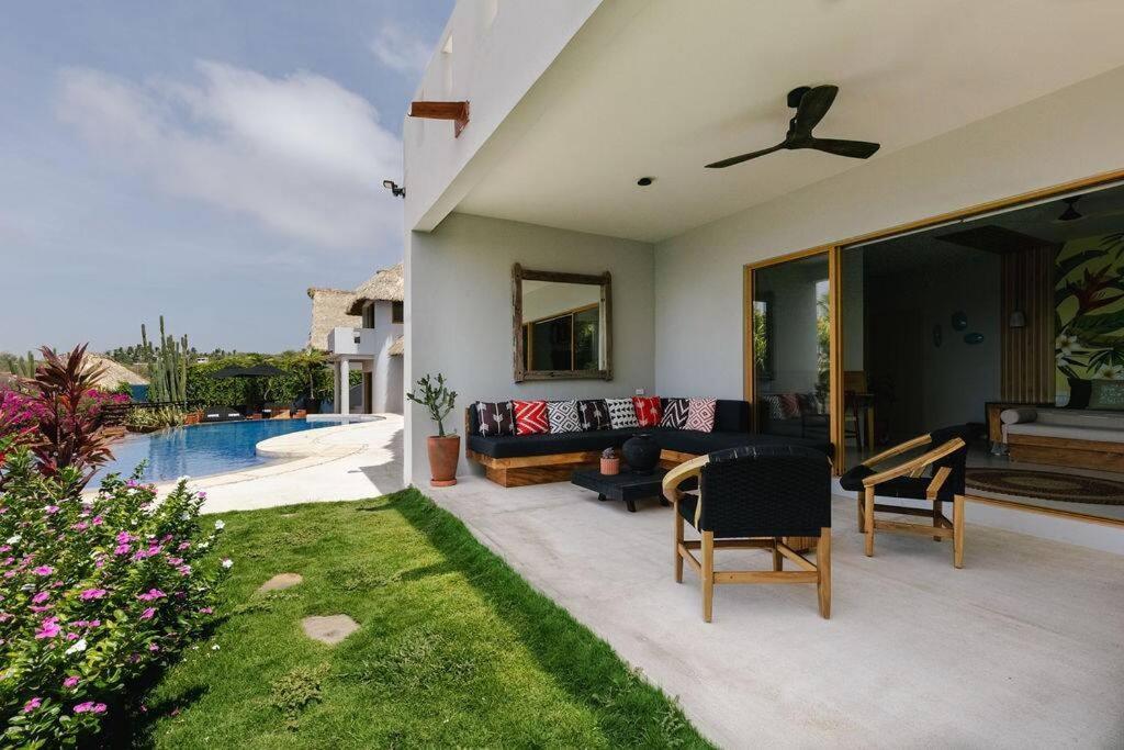 La Gema Escondida Vila Puerto Escondido  Exterior foto